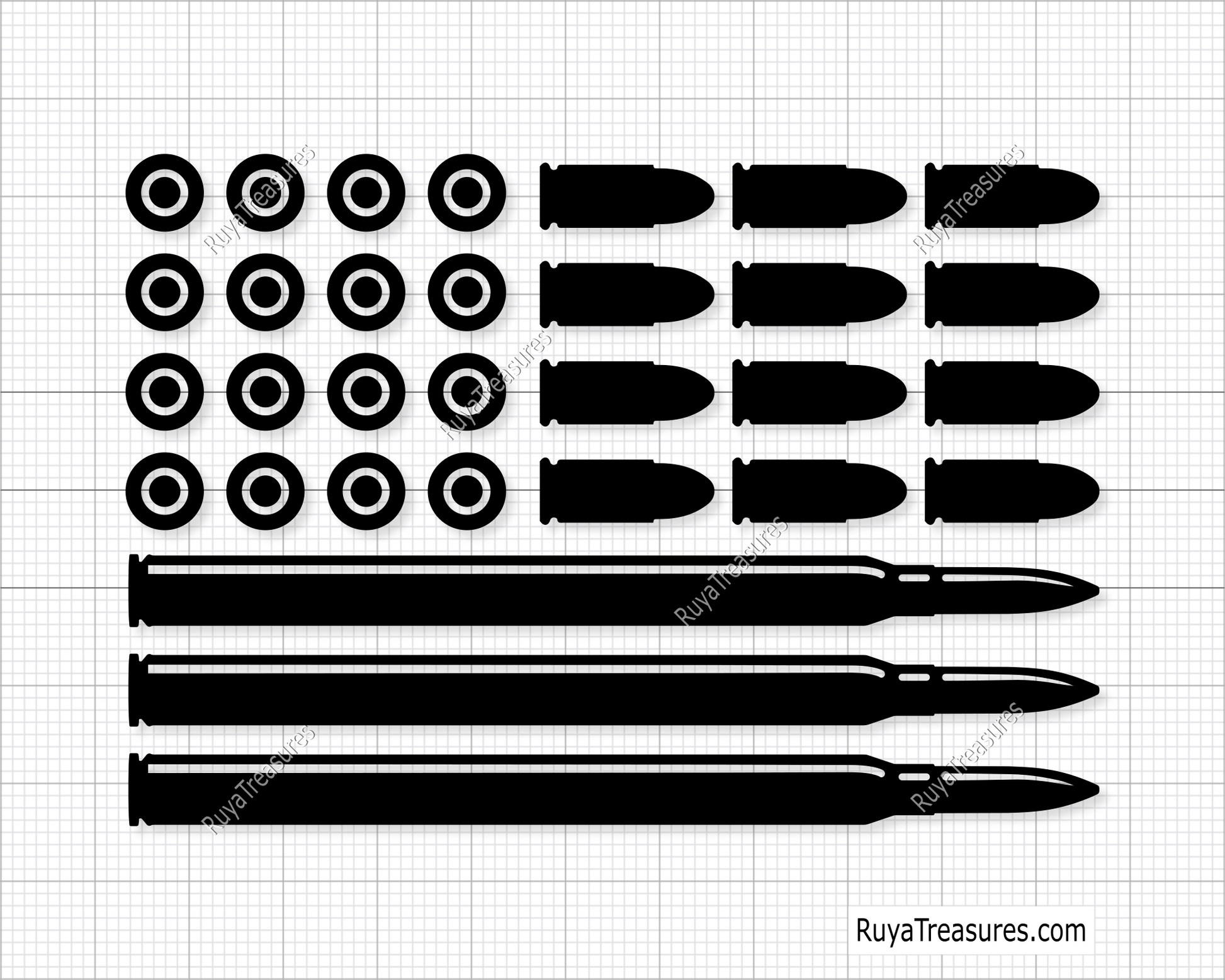 American Bullet  Flag