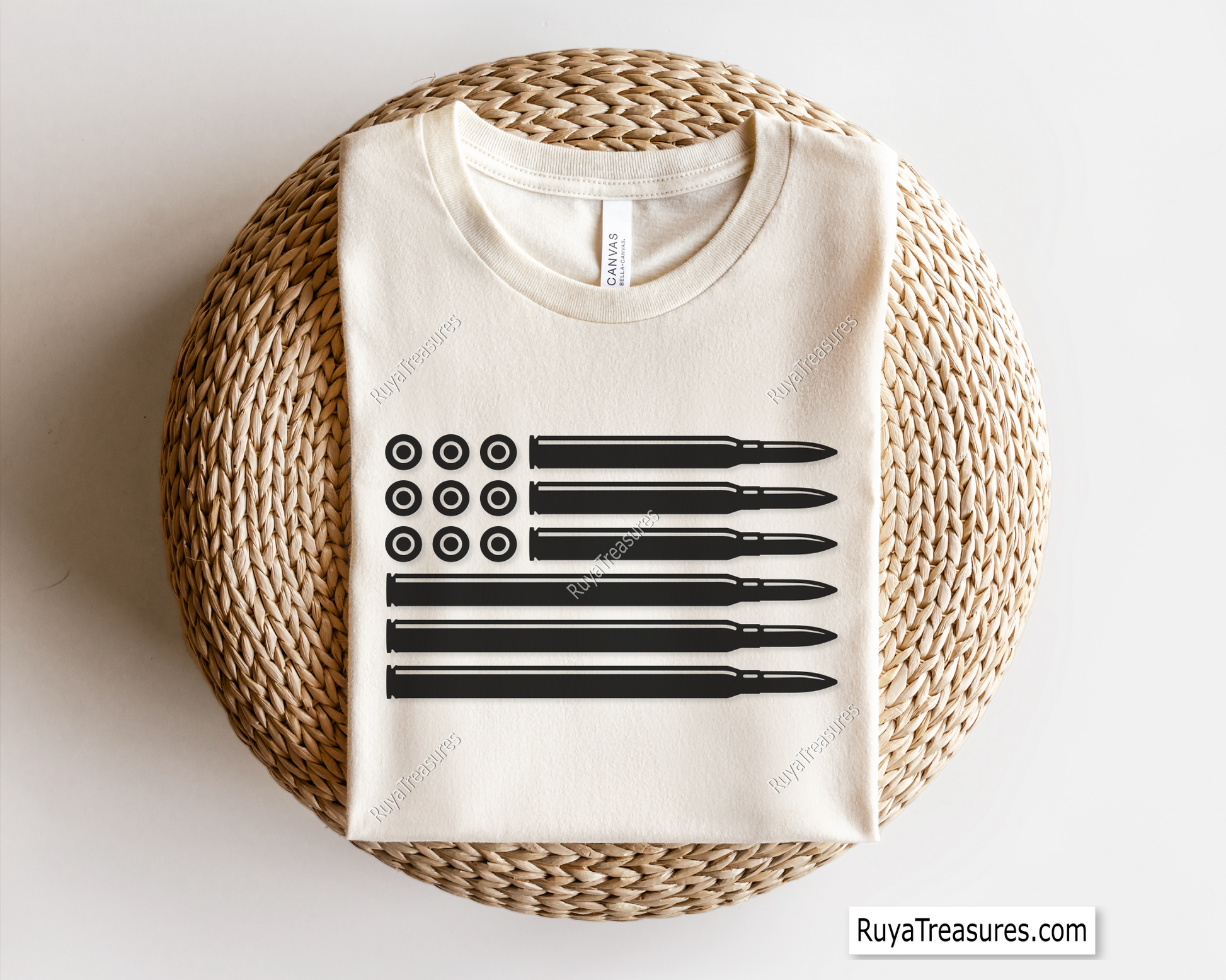 American Bullets Flag Svg