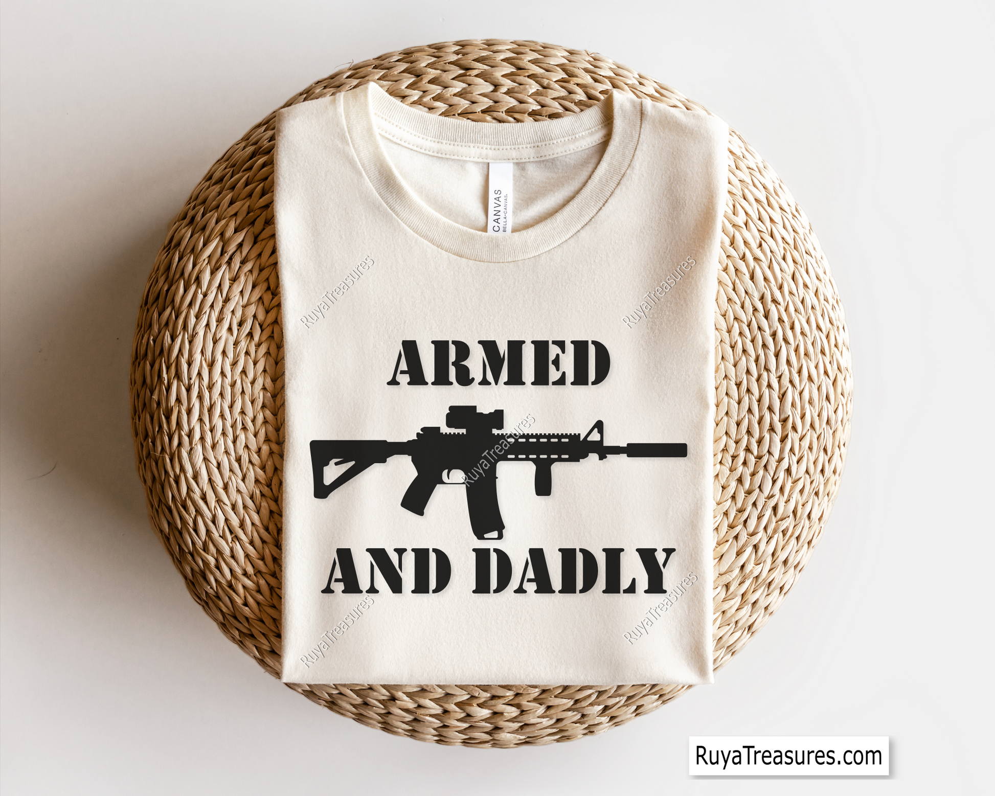 Armed And Dadly Svg