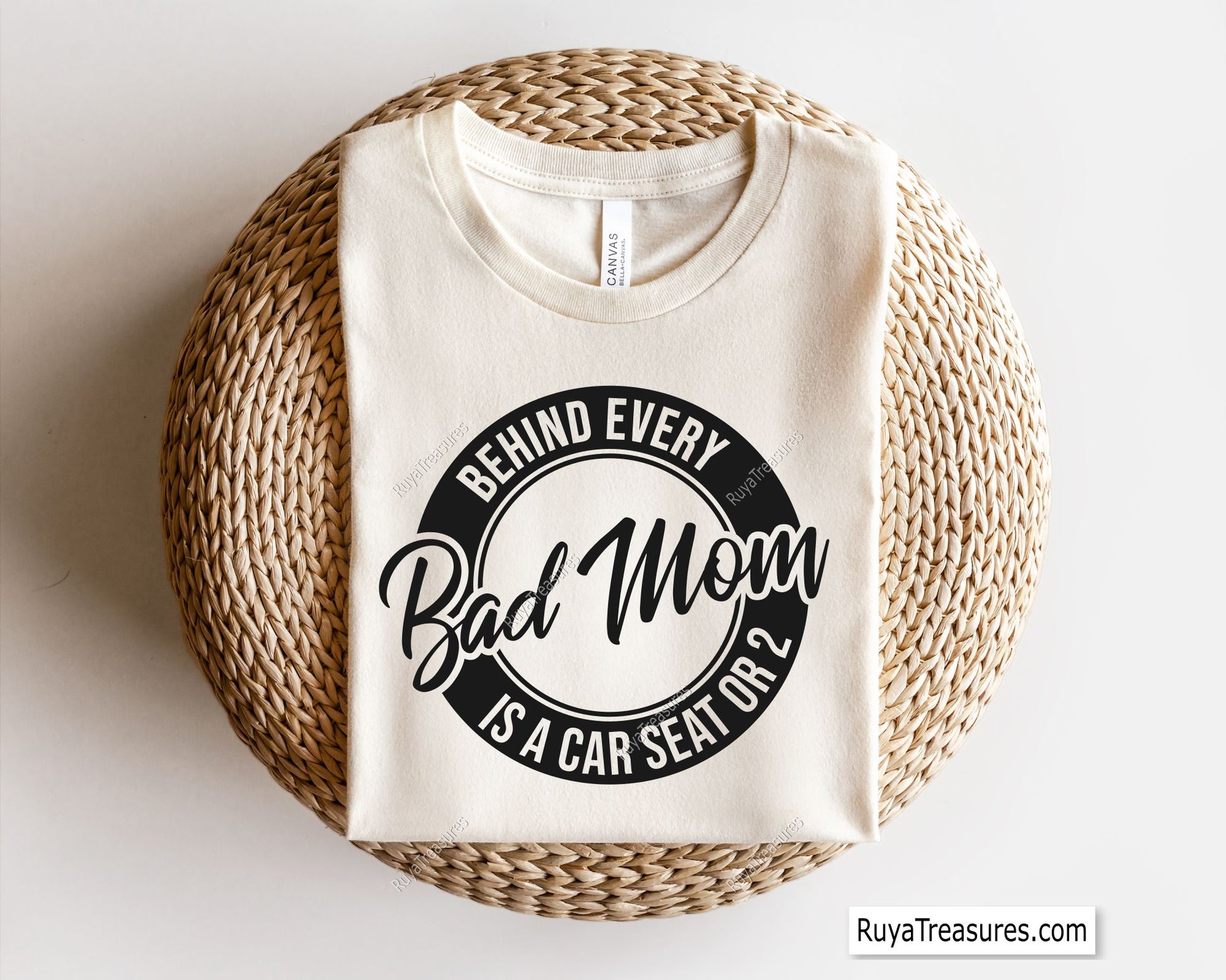 Bad Mom Every Bad Mom is a Car Seat or 2 Svg