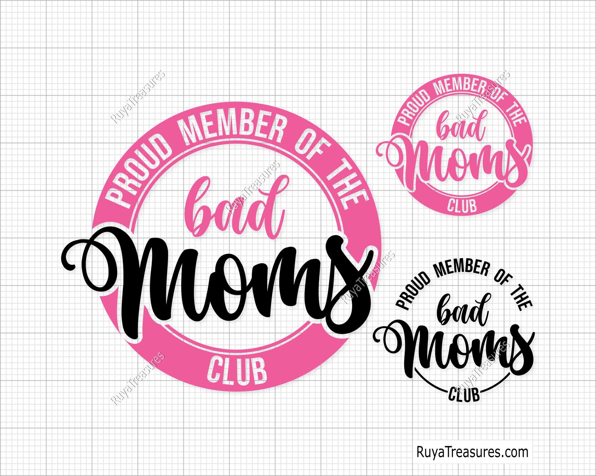 Bad Moms Club Svg