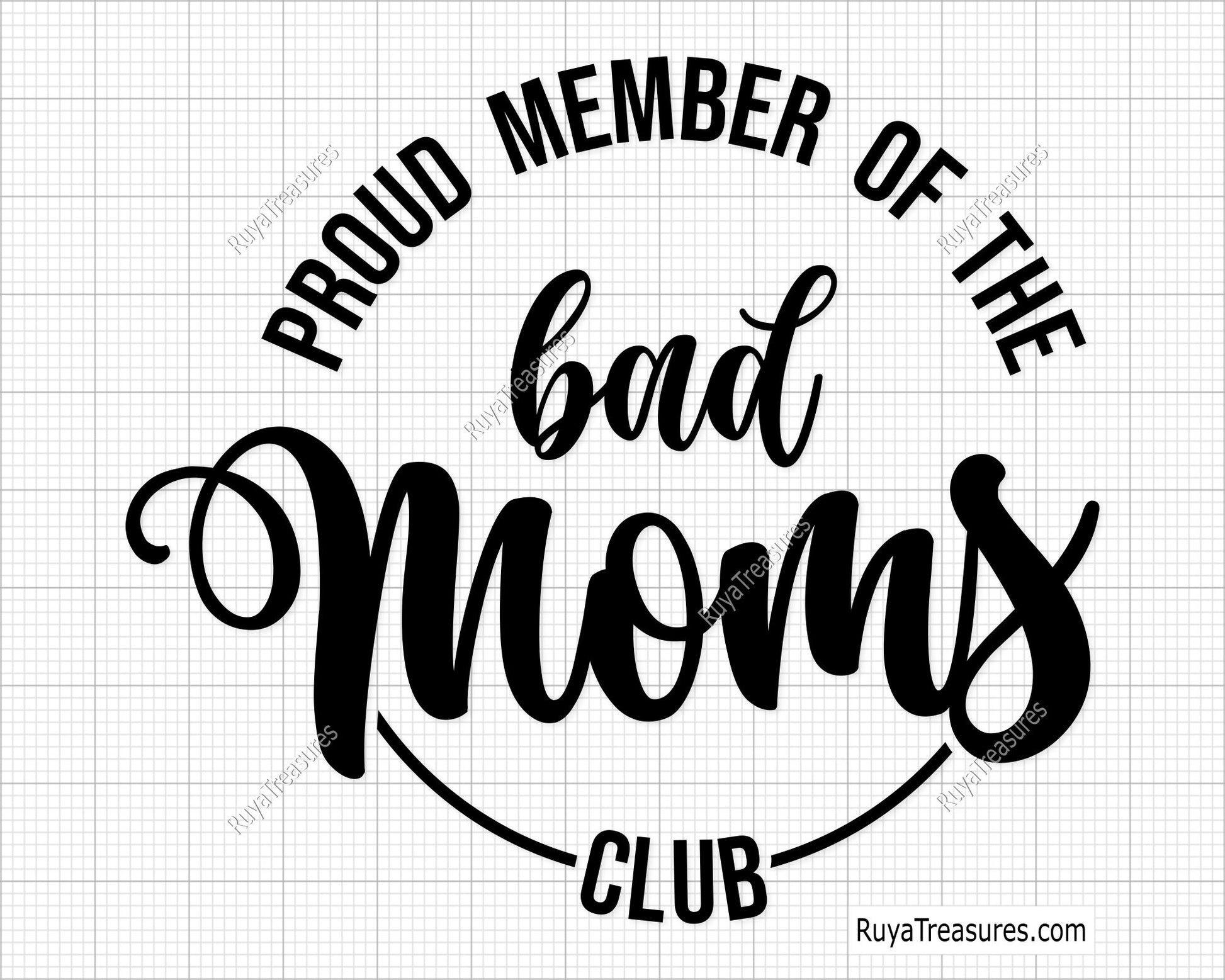 Bad Moms Club Svg