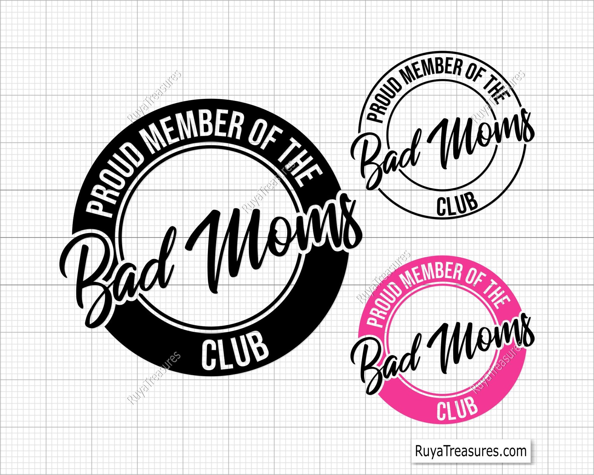 Bad Moms Club Svg