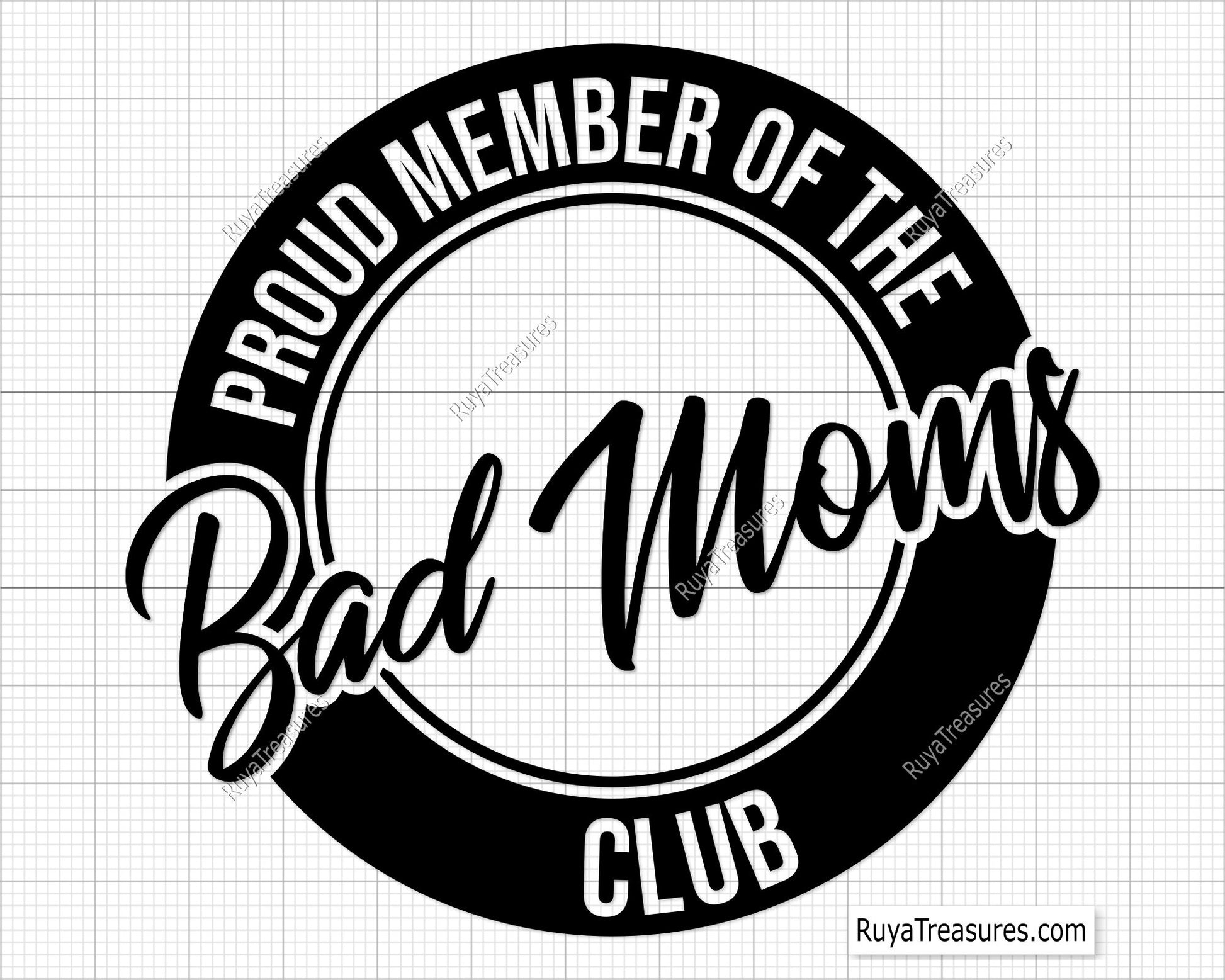 Bad Moms Club Svg