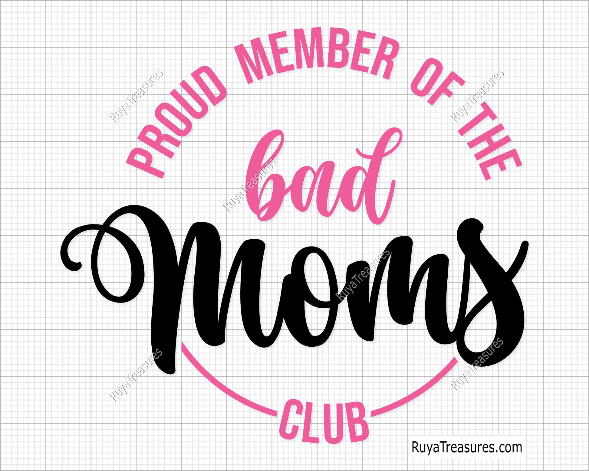 Bad Moms Club Svg