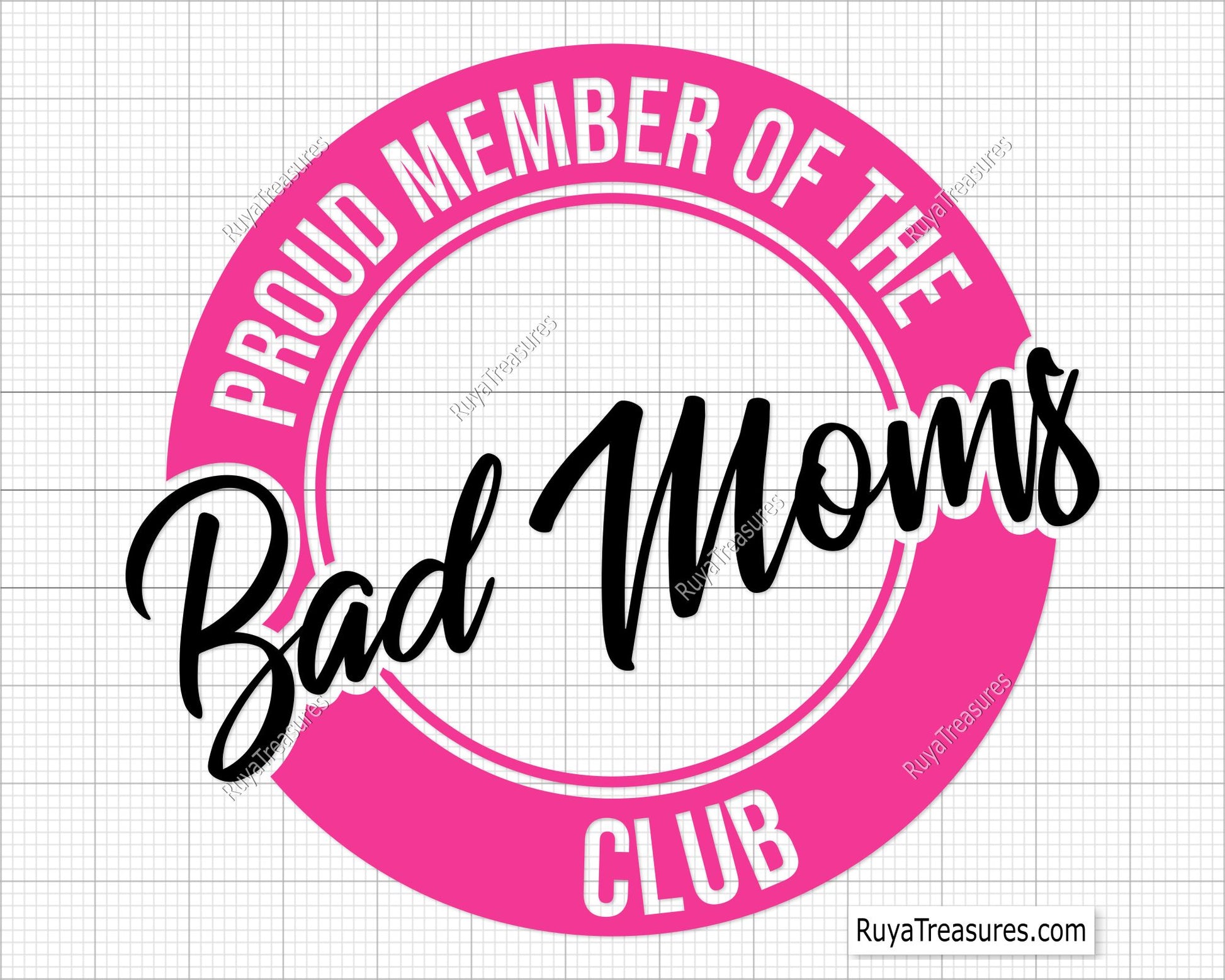 Bad Moms Club Svg