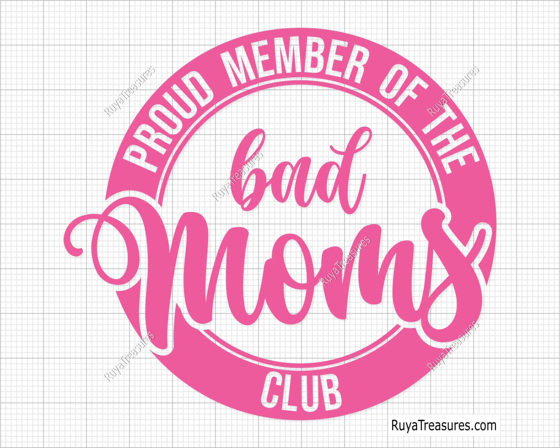 Bad Moms Club Svg