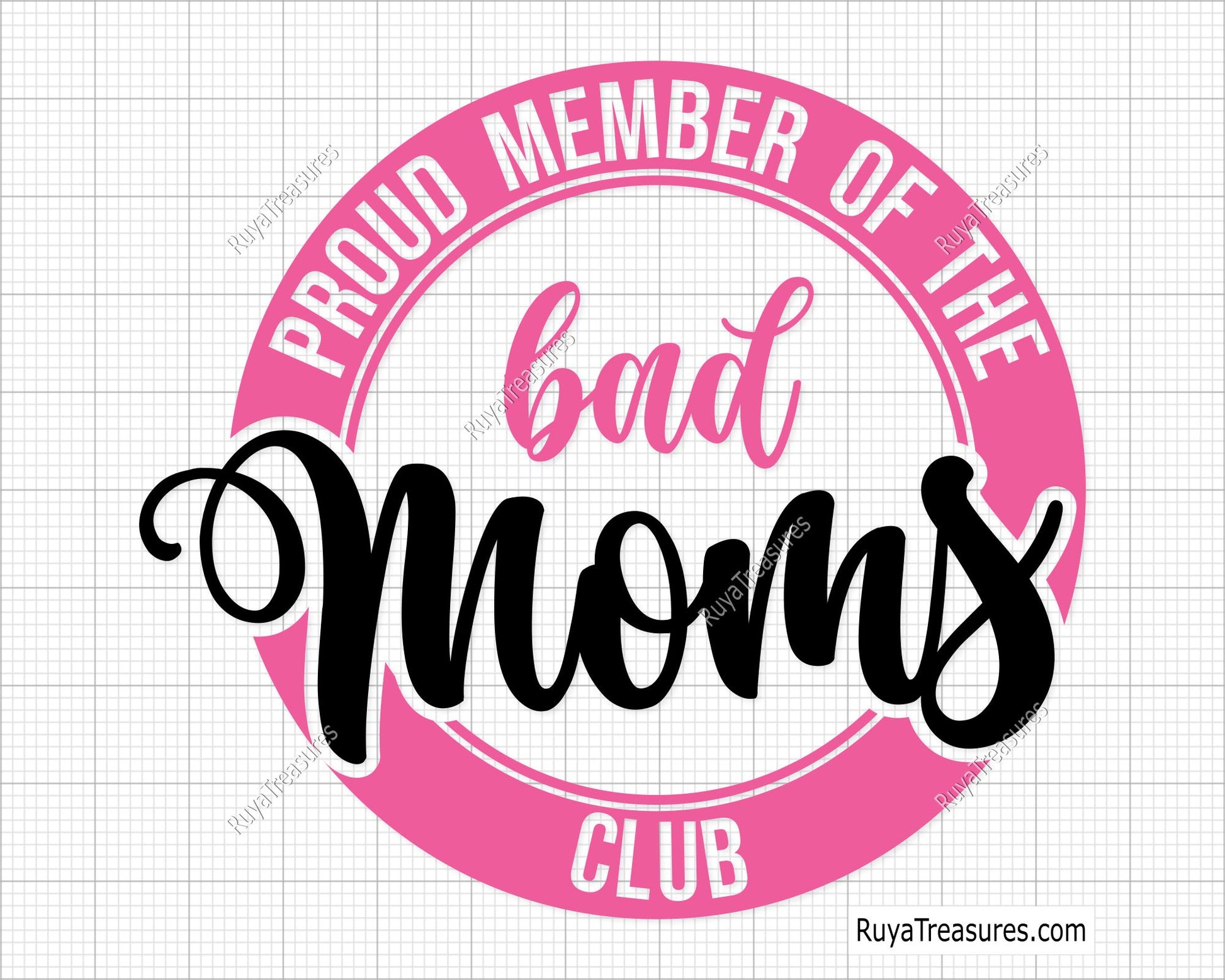 Bad Moms Club Svg