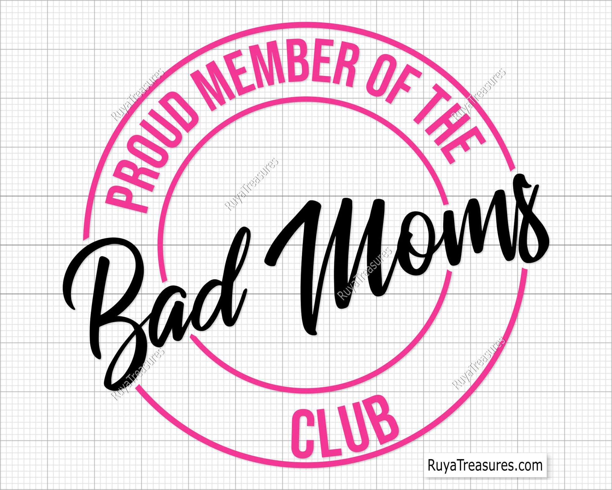 Bad Moms Club Svg
