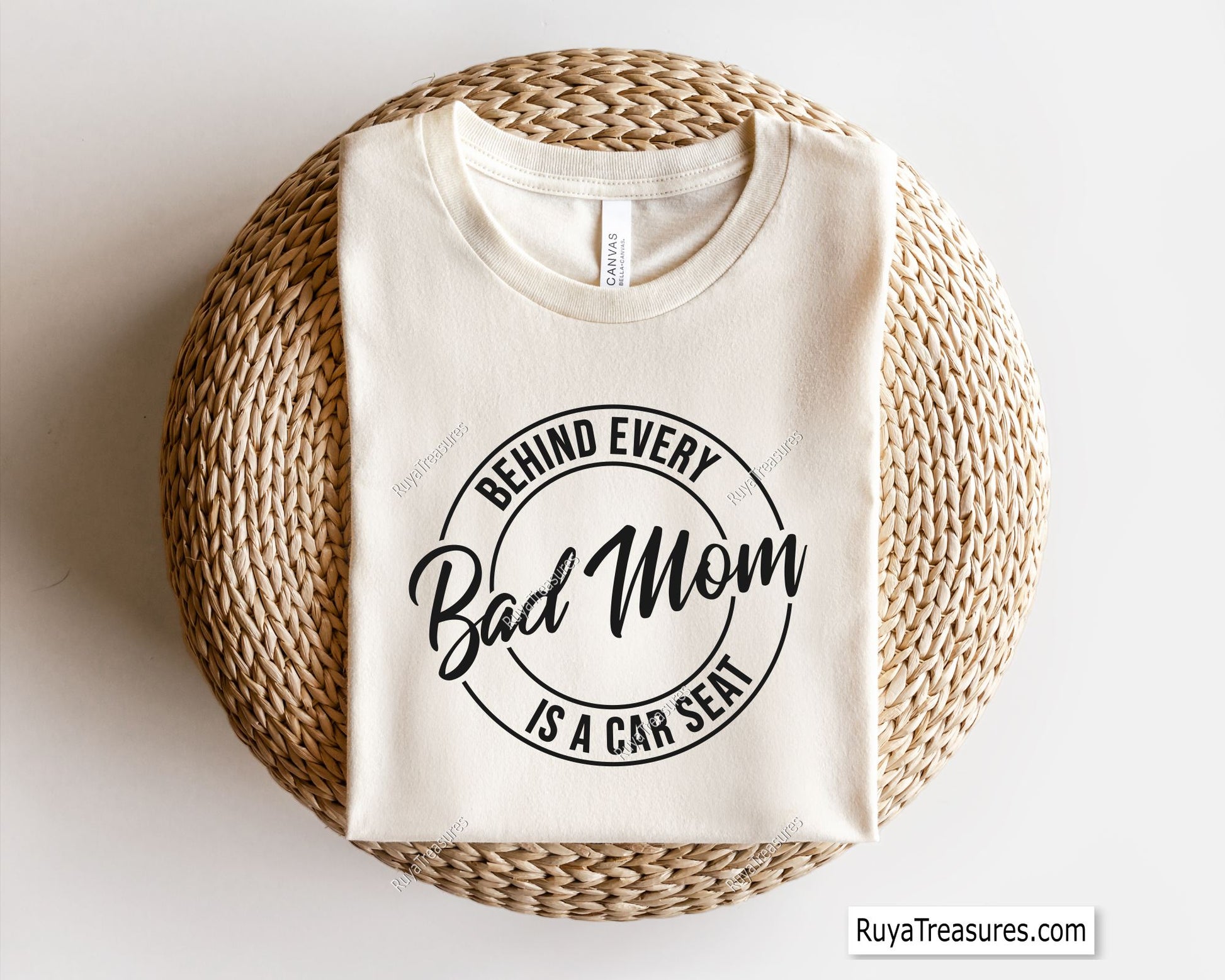Behind Every Bad Mom is a Car Seat  Svg