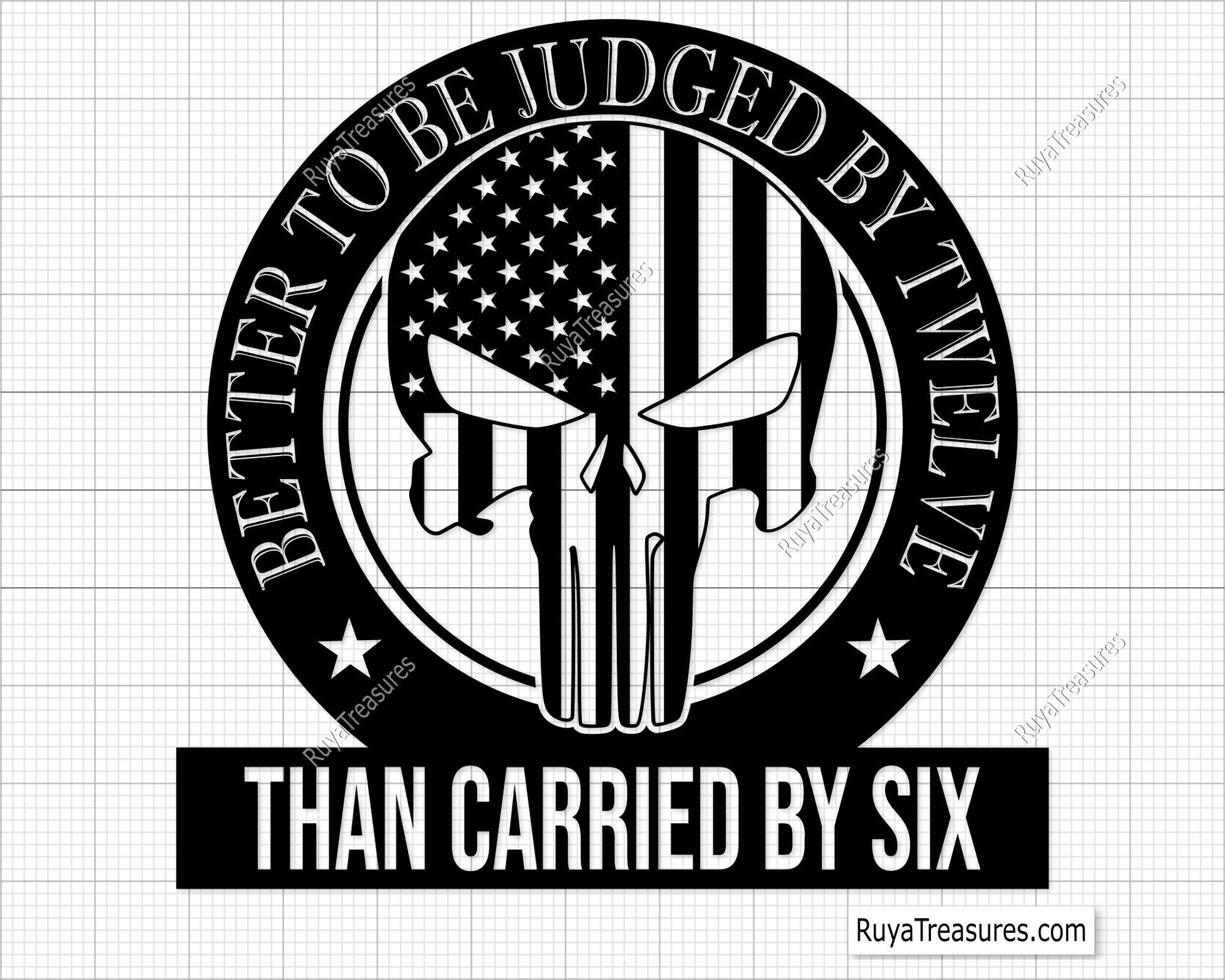 Better to Be Judged by Twelve Svg