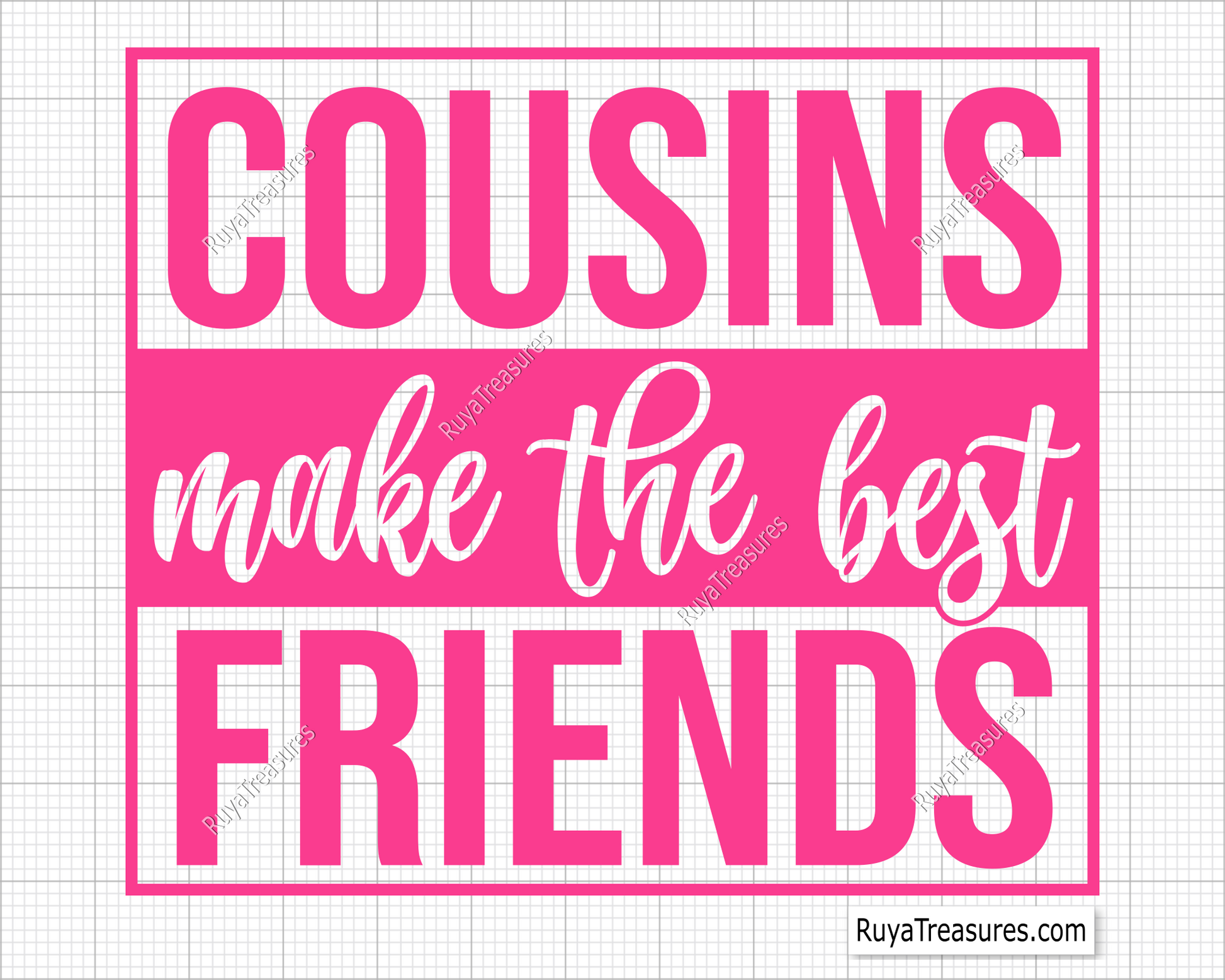 Cousins Make The Best Friends Svg