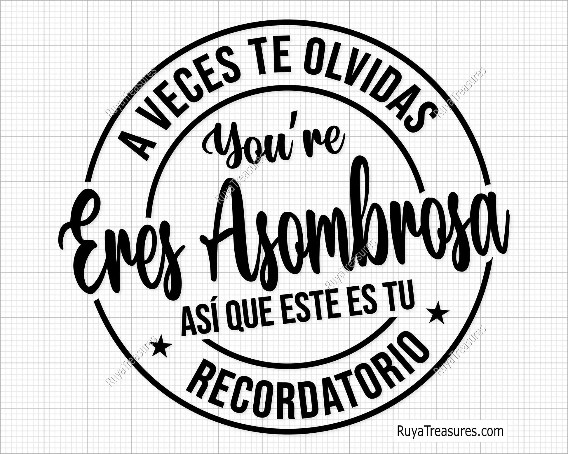Eres Asombrosa Svg