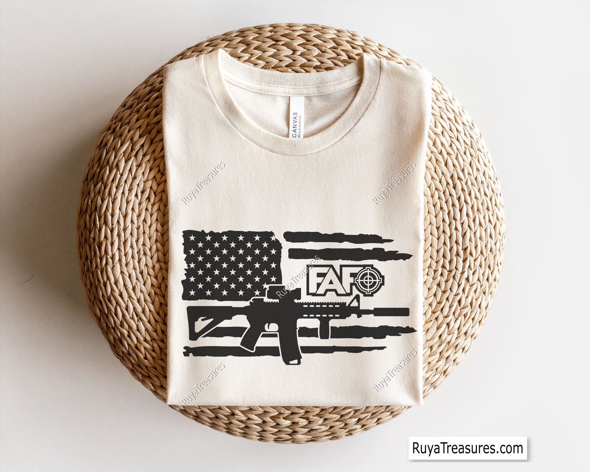 FAFO Fuck Around Find Out Crosshair Svg