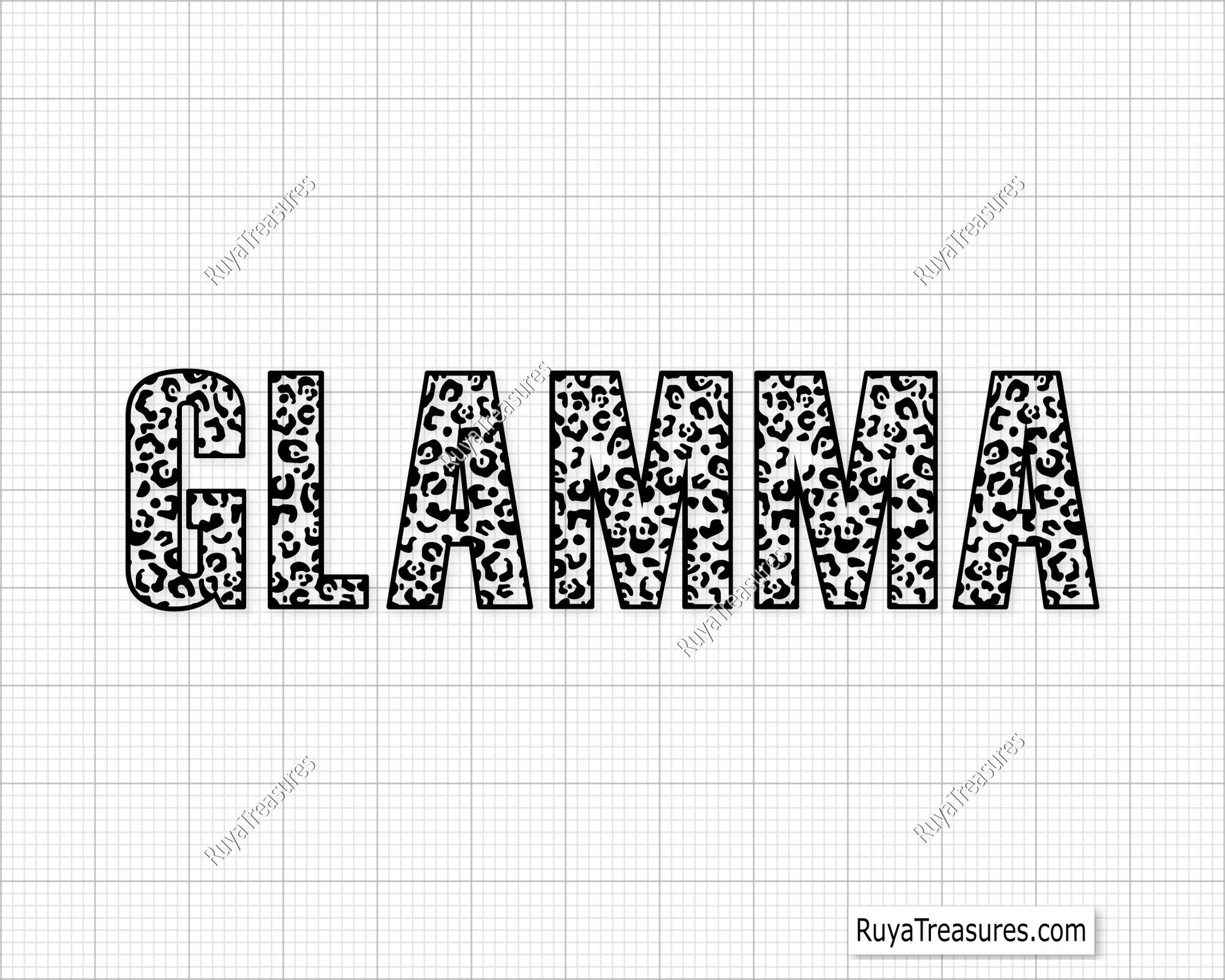 Leopard GLAMMA SVG