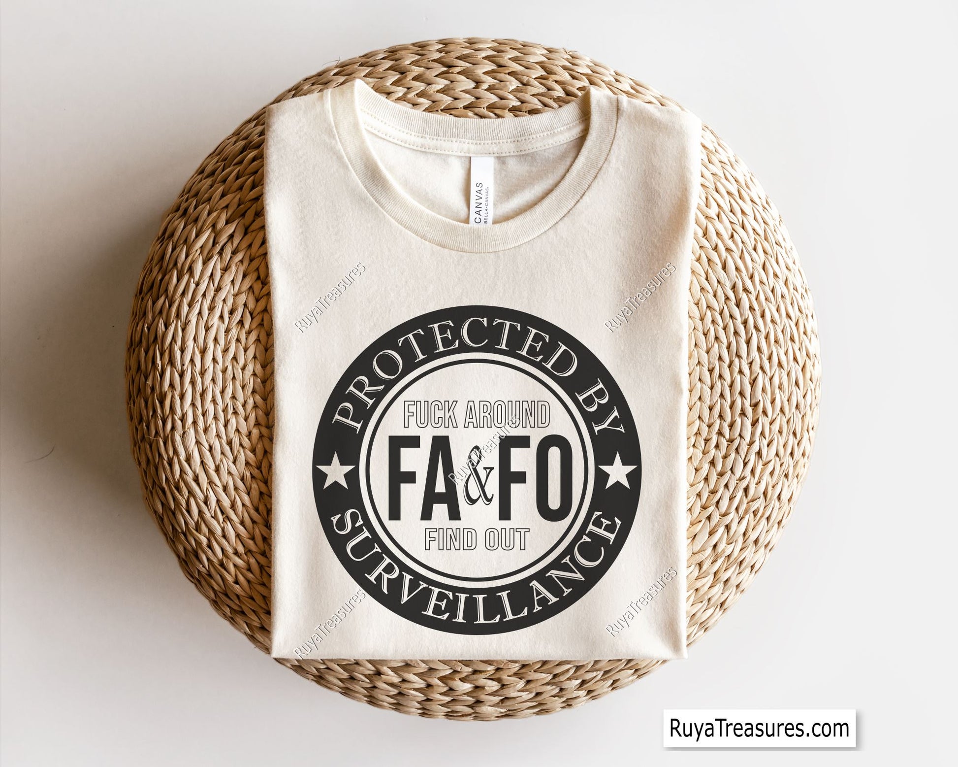 Protected by Fuck Around and Find out Surveillance Svg Png