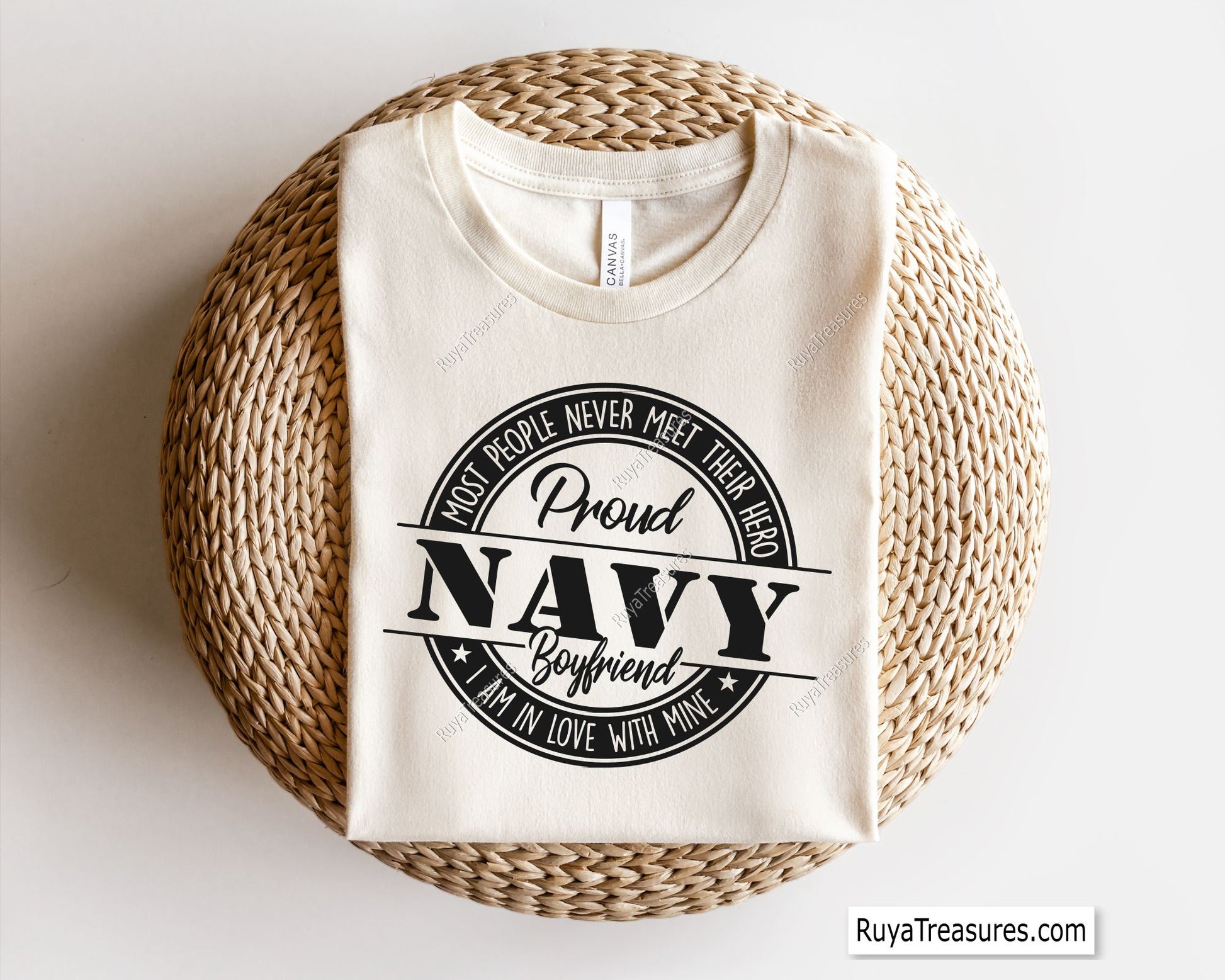 Proud Navy Boyfriend Svg
