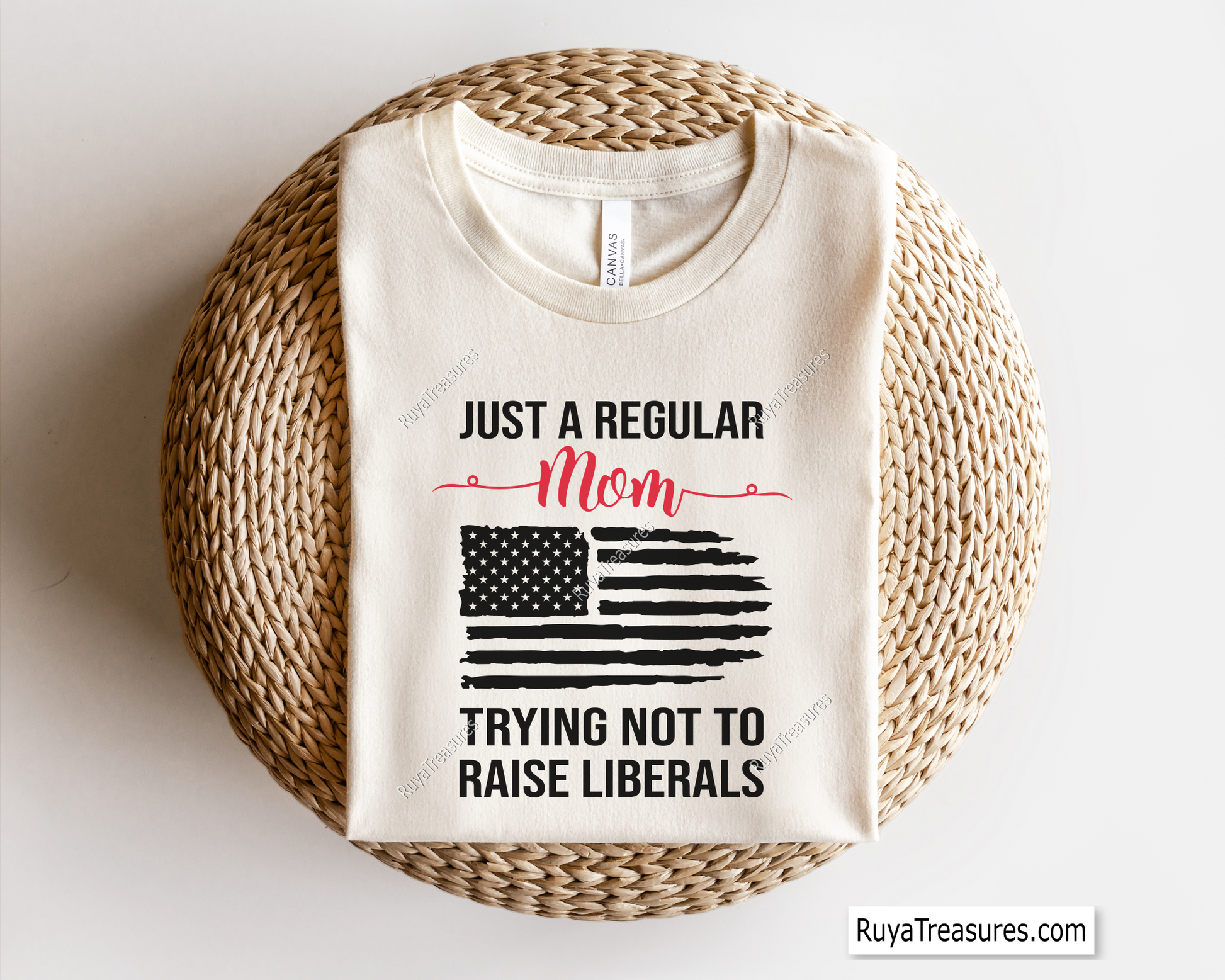 Just A Regular Mom Trying Not To Raise Liberals svg