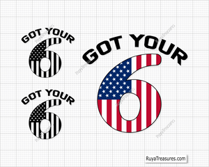 Got Your Six svg