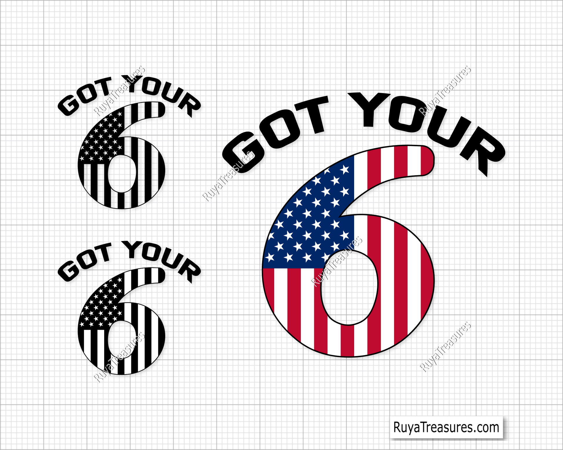 Got Your Six svg