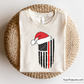 Santa Hat Red Line SVG