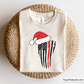 Santa Hat Red Line SVG