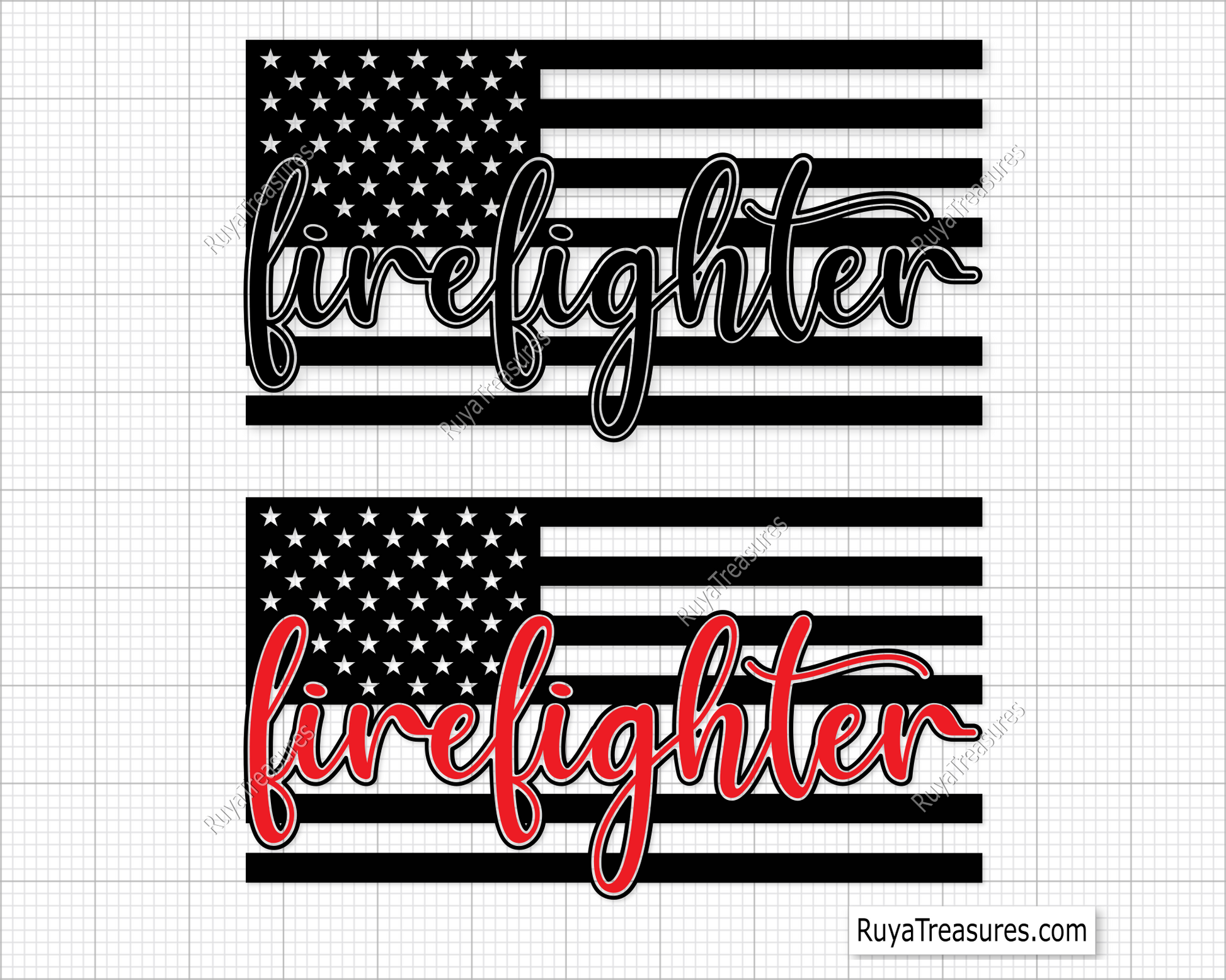 Fire fighter svg