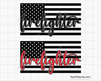Fire fighter svg