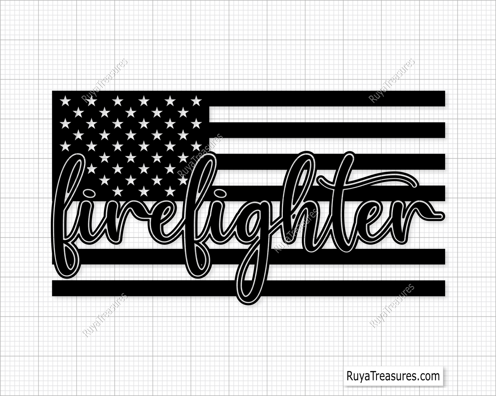 Fire fighter svg