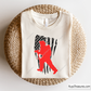 American Distressed Flag 06a Firefighter svg