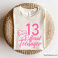 13th Birthday Svg, Teenager Birthday Svg, Birthday Girl Svg, Official Teen Svg