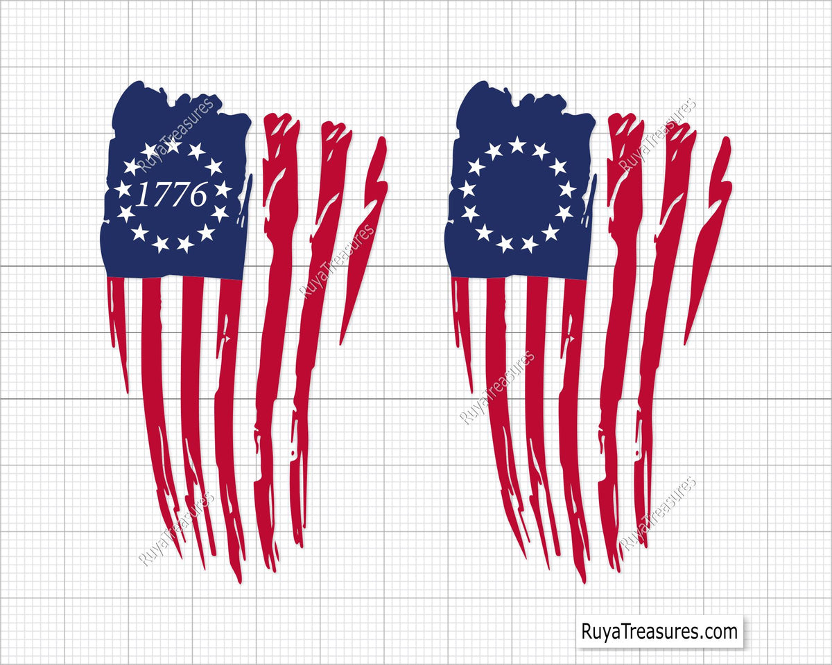 13 Star Betsy Ross Flag Svg Png