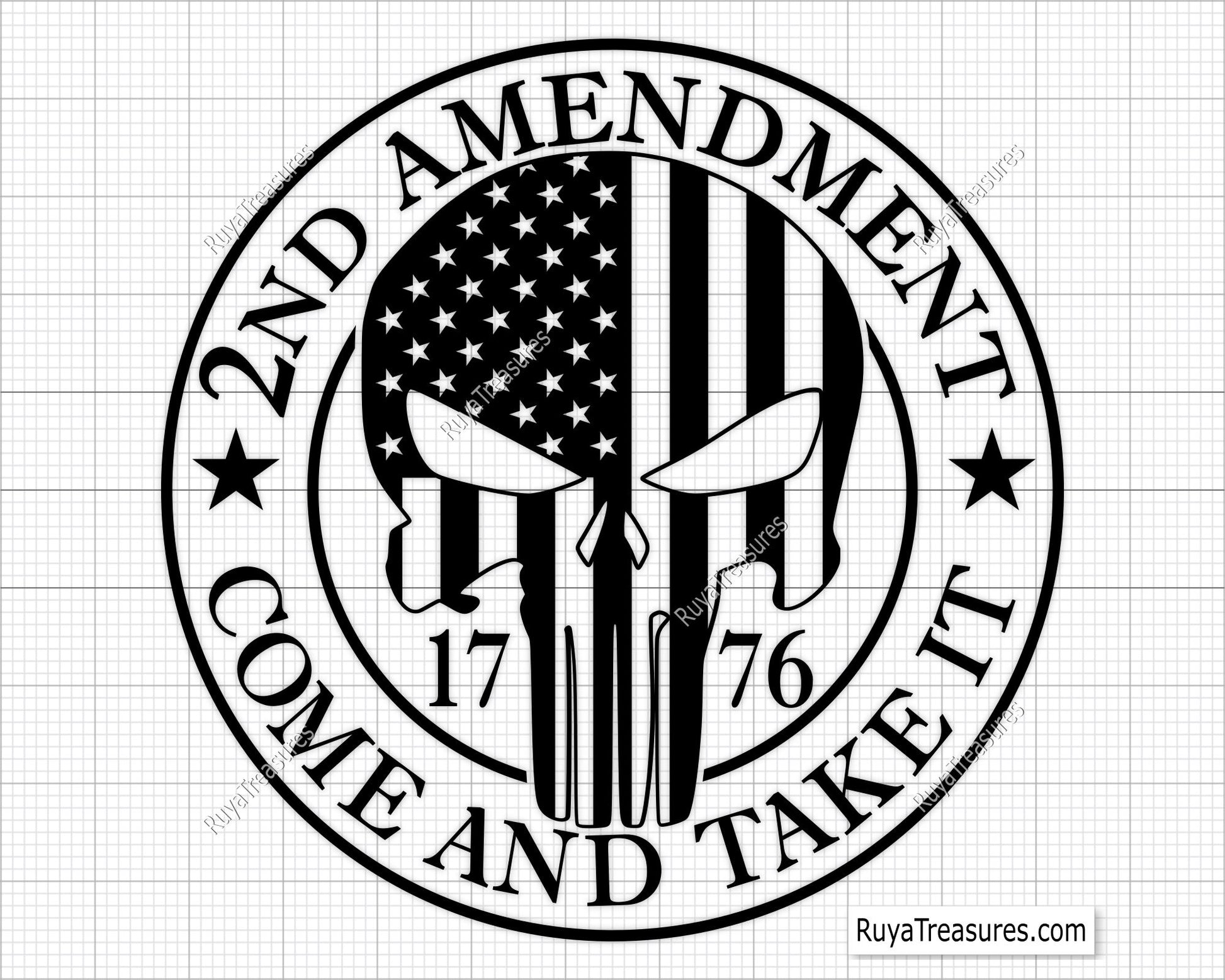2nd Amendment Come And Take It svg
