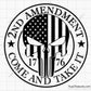 2nd Amendment Come And Take It svg