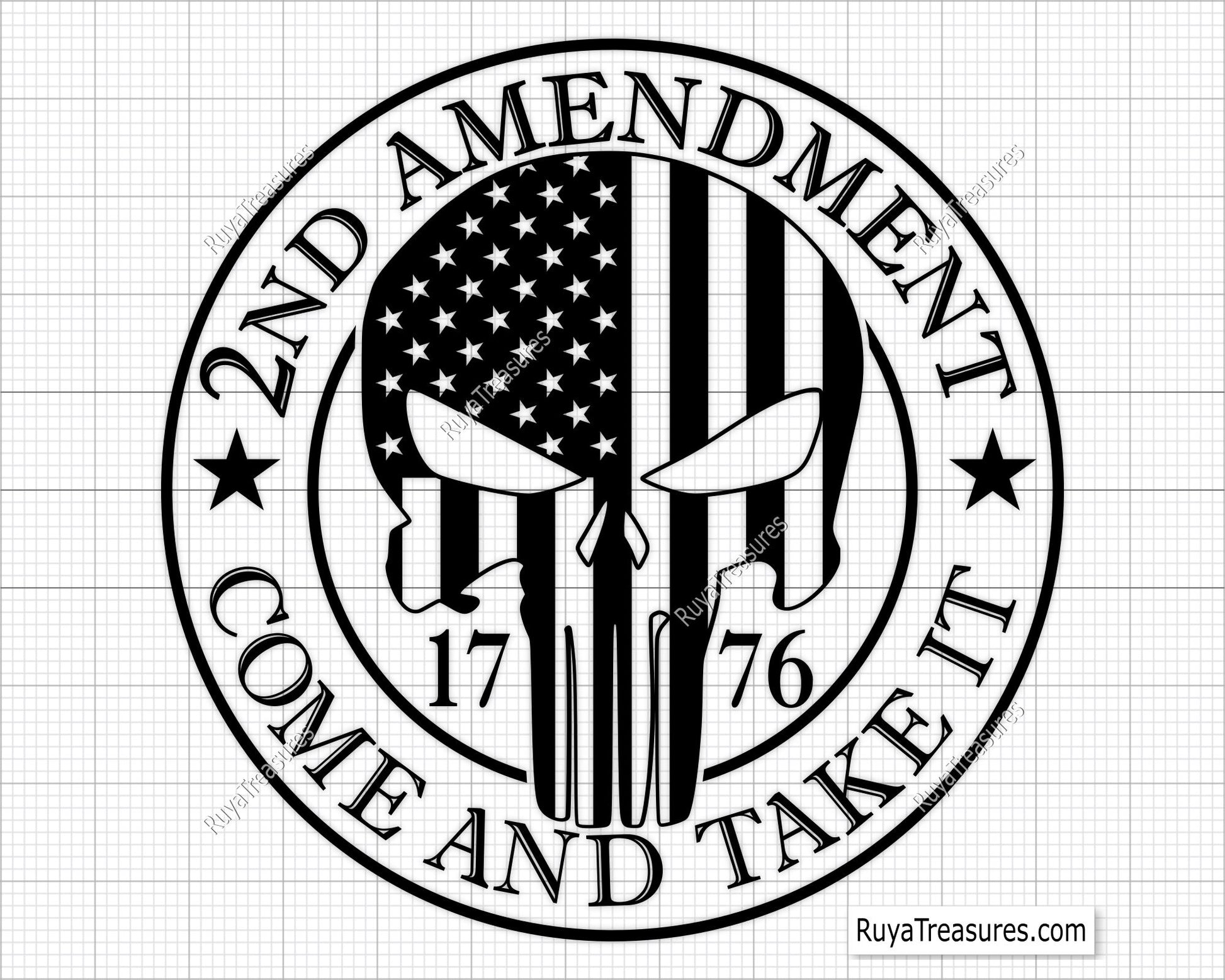 2nd Amendment Come And Take It svg