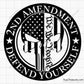 2nd Amendment Defend Yourself Svg Png