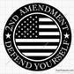 2nd Amendment Defend Yourself  svg