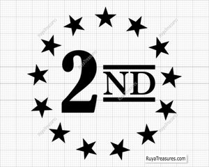 2nd Amendment Second Amendment Svg