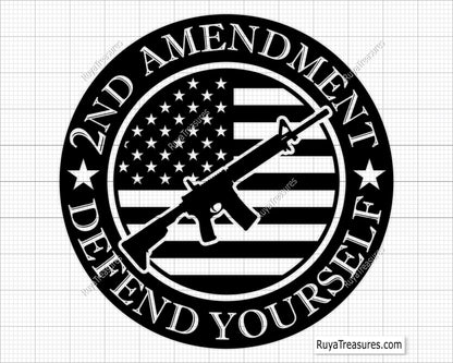 2nd Amendment svg