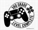 3rd Grade Level Complete svg