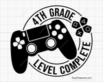 4th Grade Level Complete svg