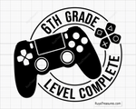6th Grade Level Complete svg