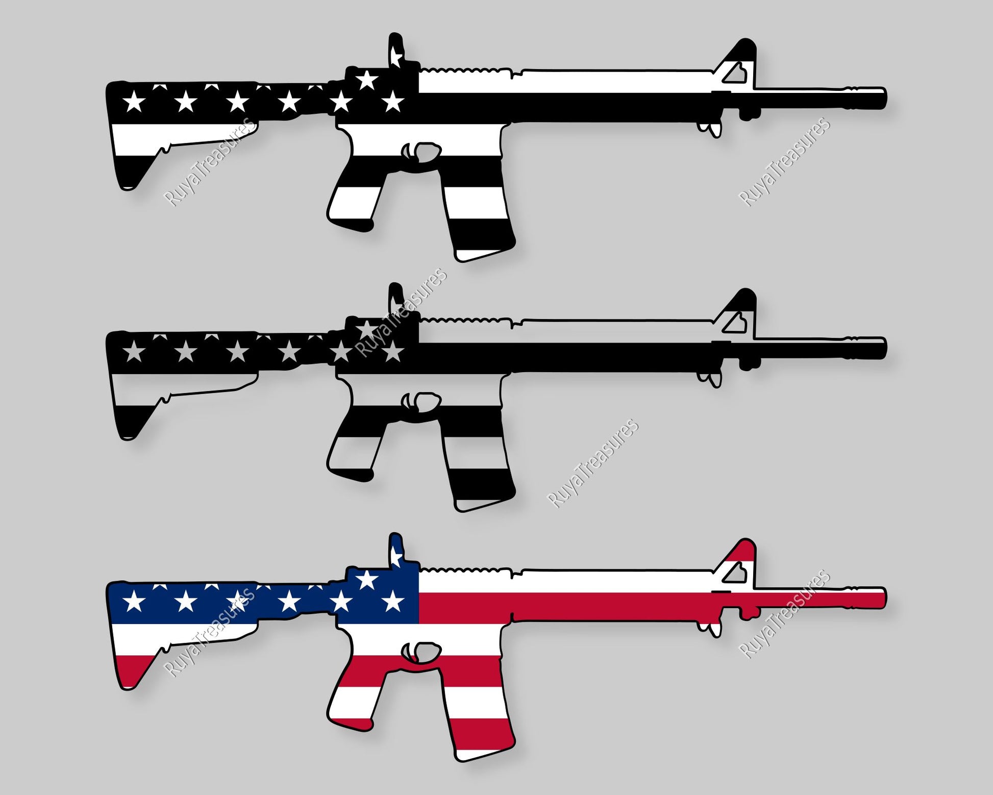 AR15 Semi Auto Rifles 