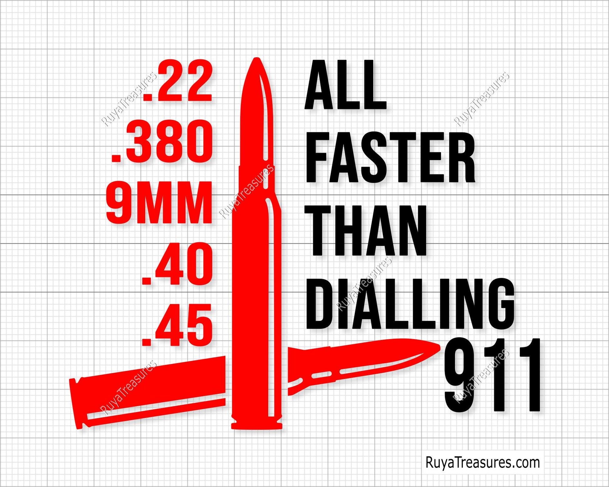 All Faster Than Calling 911 Svg