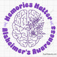 Alzheimer's Awareness Svg Bundle