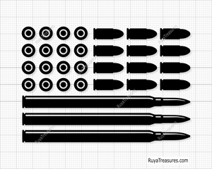 American Bullet  Flag