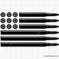 USA Bullet Flag Svg