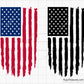 American Distressed Flag Svg 