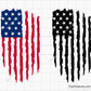 American Distressed Flag Svg