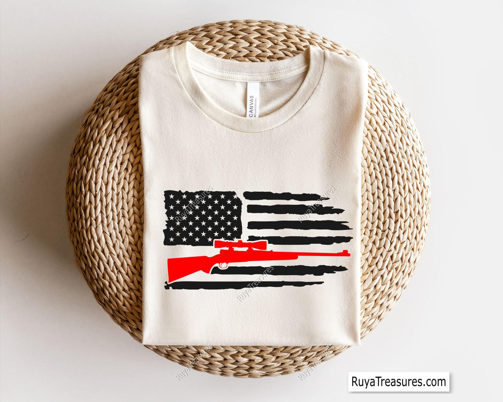 American Flag Sniper Svg